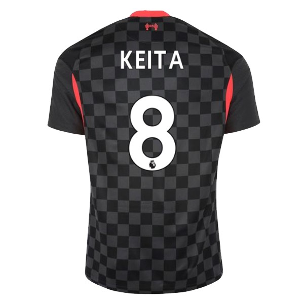 Camiseta Liverpool NO.8 Keita 3ª Kit 2020 2021 Negro